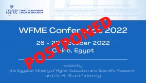 WFME Conference postponed